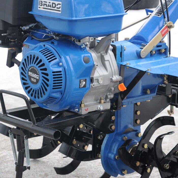 Культиватор бензиновый BRADO BD-1600 (с колесами 5.00-12) 
