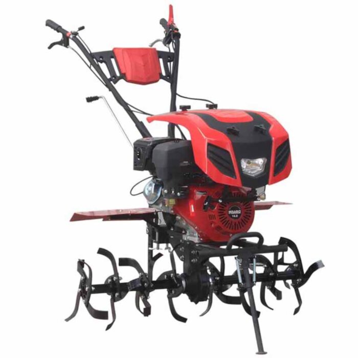 Культиватор BRADO GT-1000SX (10 л.с, без ВОМ, пон.пер, 3+1, капот+фара) (необходимо добавить колёса) 