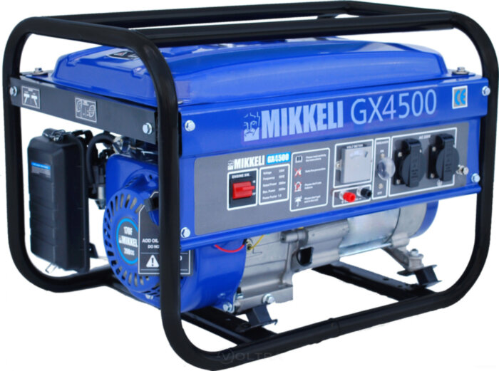 Бензиновый генератор MIKKELI GX4500