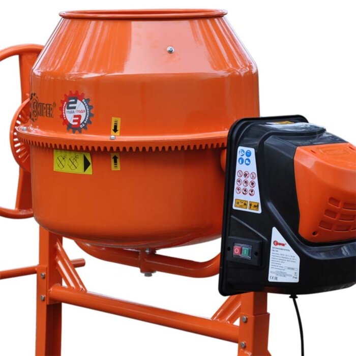 Бетоносмеситель (бетономешалка) Skiper CM-200