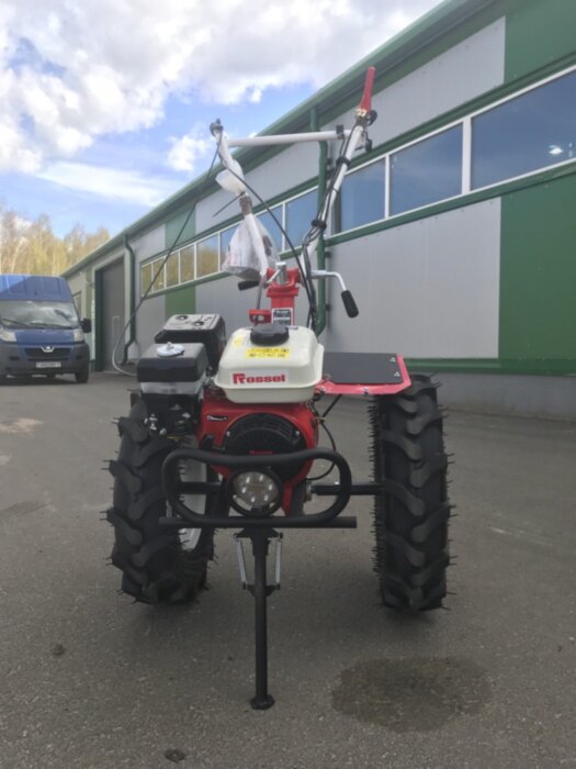 Мотоблок Rossel M-308 с ВОМ + сцепка + фреза 