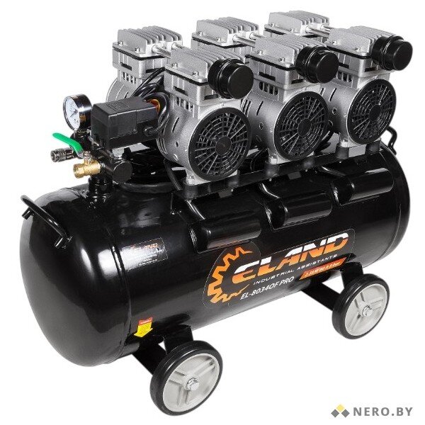 Компрессор воздушный безмасляный ELAND EL-8034 OF PRO