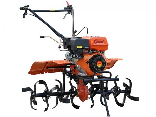 Культиватор SKIPER SP-1000S (10 л.с., без ВОМ, пон.передача, 3+1, 2 года гарантии, без колёс)