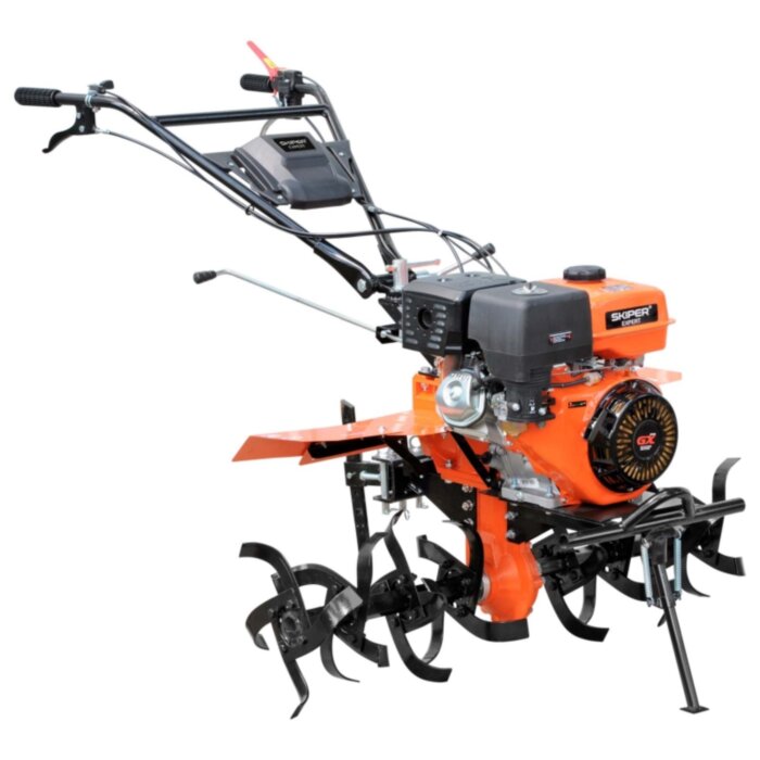 Мотоблок SKIPER SP-1800SE Expert (18 лс, с ВОМ 20*18, поворот.ступицы, 3+1, 2 год.гарант, без колёс)