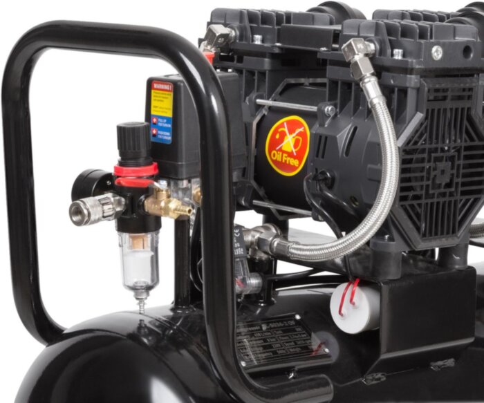 Компрессор воздушный безмасляный ELAND EL-5036-2 OF с фильтром для очистки воздуха