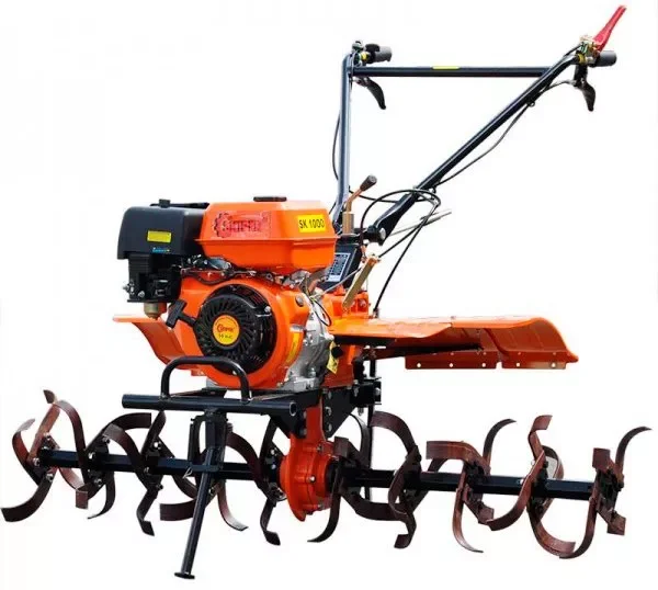 Культиватор бензиновый Skiper SK-1000 (с колесами 5.00-12) 