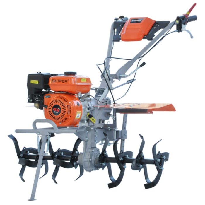Культиватор SKIPER GT-850S (8 л.с., без ВОМ, пон.передача, 3+1) (необходимо добавить колёса) 