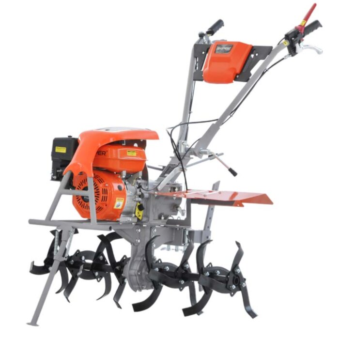 Культиватор SKIPER GT-850SC (8 л.с., без ВОМ, пон.передача,3+1, капот) (необходимо добавить колёса) 