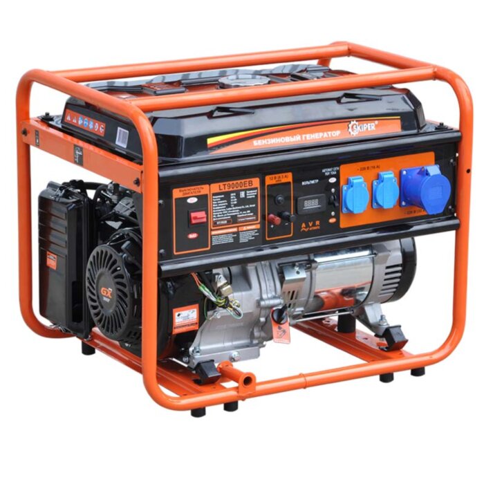 Бензогенератор (электростанция) Skiper LT9000 ЕВ