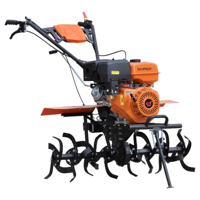 Культиватор SKIPER GT-1800S (18 л.с., без ВОМ, пон.передача, 3+1) (необходимо добавить колёса) 