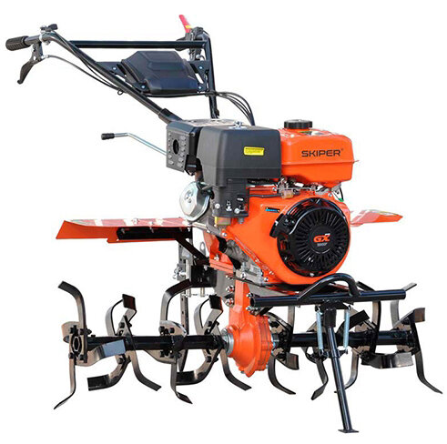 Культиватор SKIPER SP-1400S (14 л.с., без ВОМ, пон.передача, 3+1, 2 года гарантии, без колёс) 