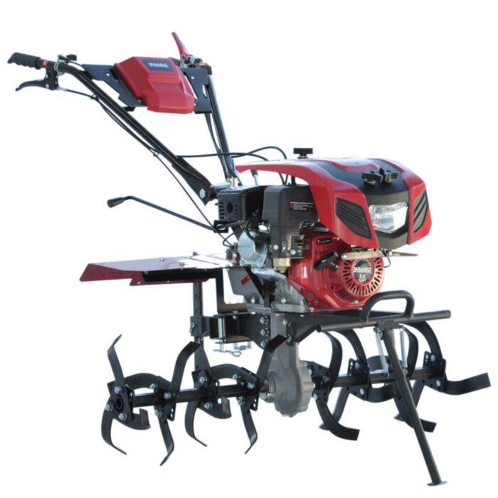 Культиватор BRADO GT-850SX (8 л.с., без ВОМ, пон.пер, 3+1, капот+фара) (необходимо добавить колёса) 