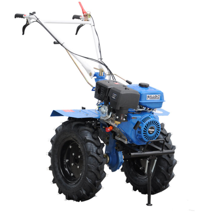 Культиватор бензиновый BRADO BD-1400 (с колесами 5.00-12) 